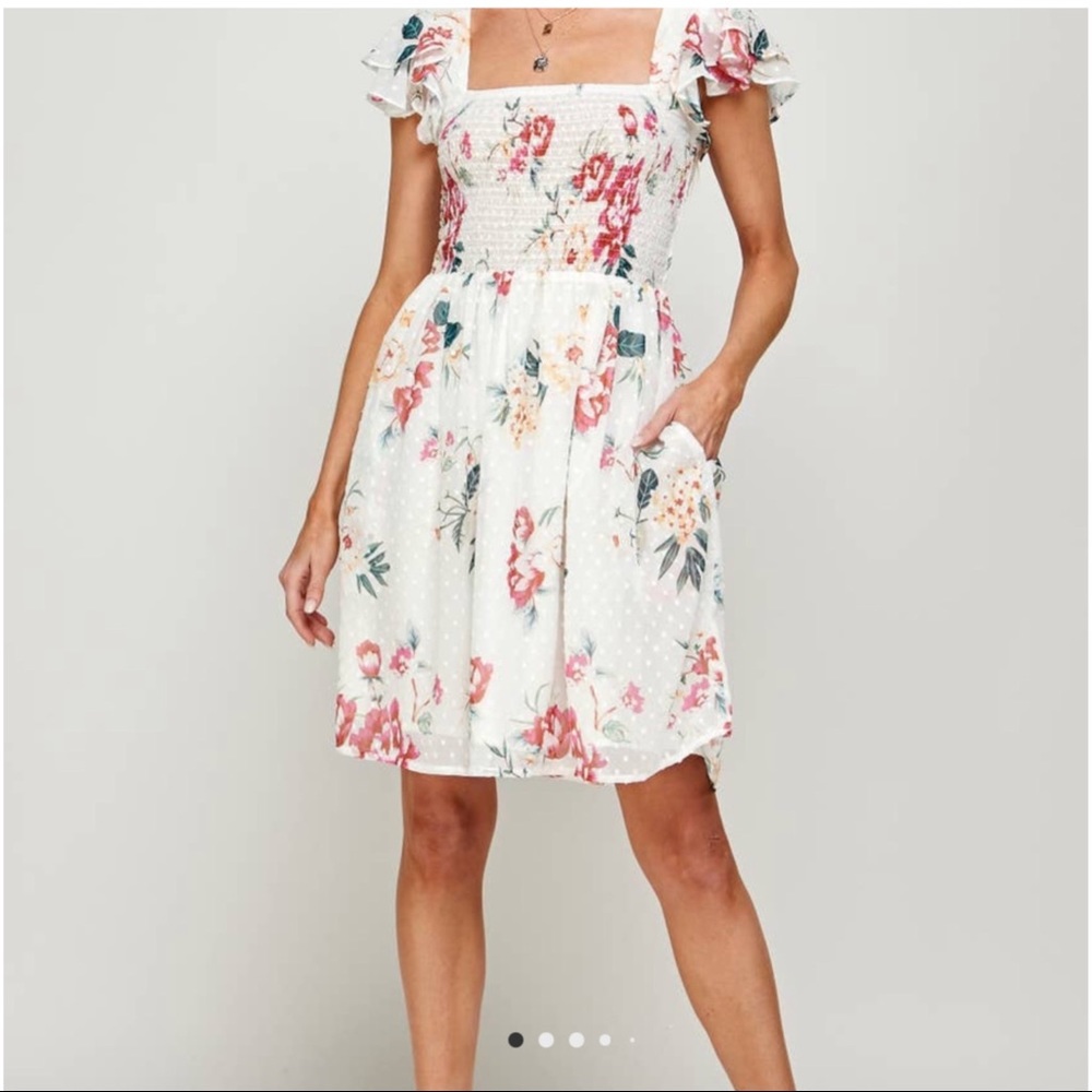 Ellison Smocked Front Dress